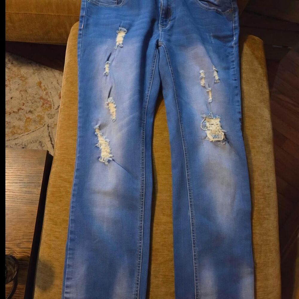 Unbranded Women's Blue and Navy Jeans